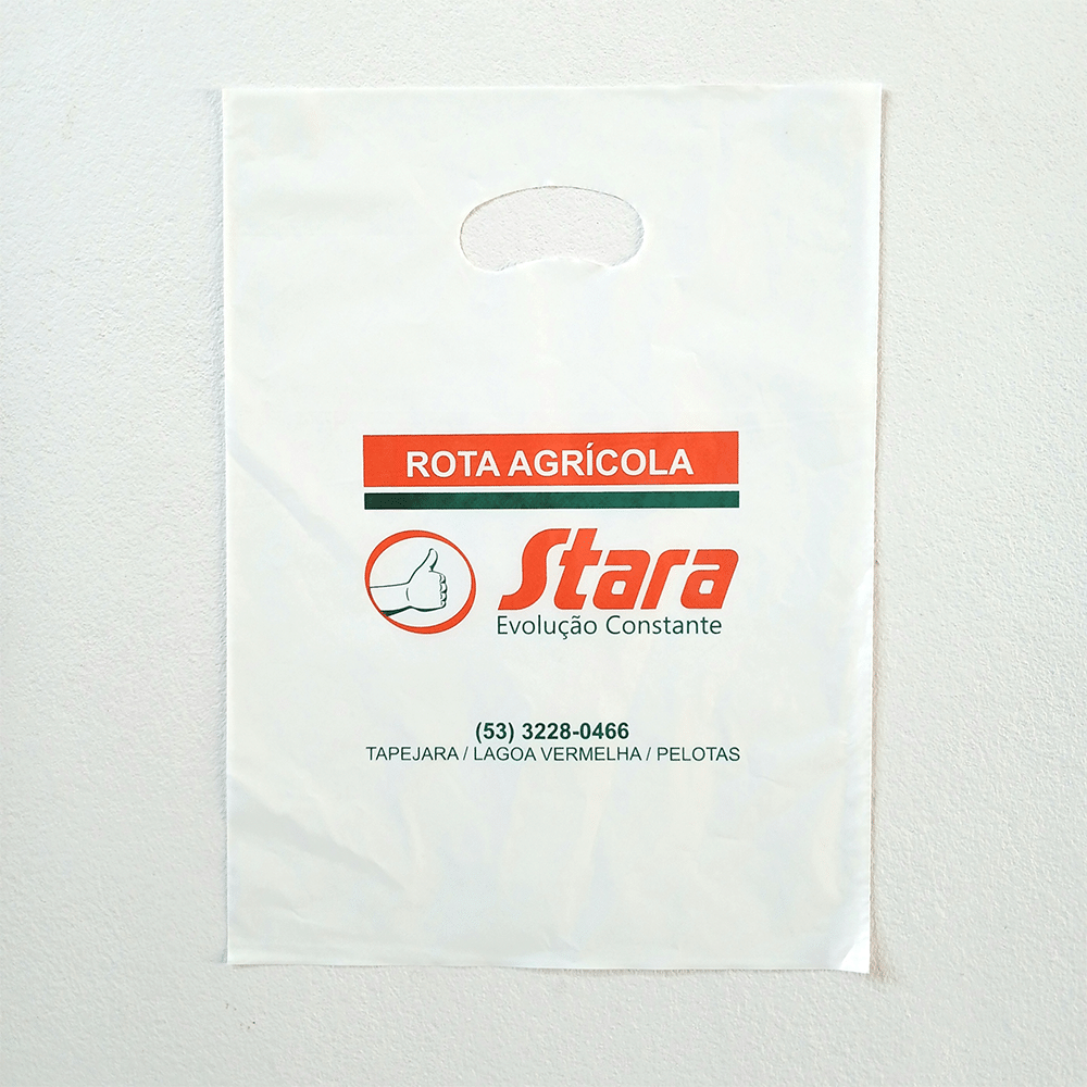 Sacola boca de palhaço 30x40 personalizada